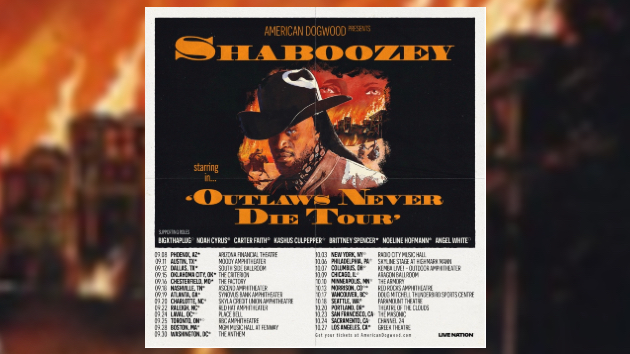 Shaboozey's Outlaws Never Die Tour to follow concept album